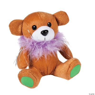 Plush Mardi Gras Bears