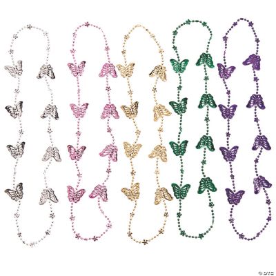 Butterfly Beaded Necklaces