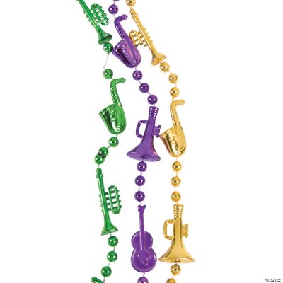 Jazz Mardi Gras Beads Oriental Trading