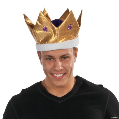 Plush Mardi Gras Crown