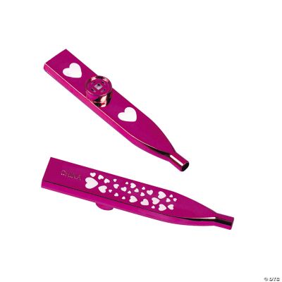 Metallic Heart Kazoos