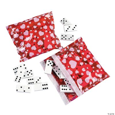 Dominoes With Valentine Case