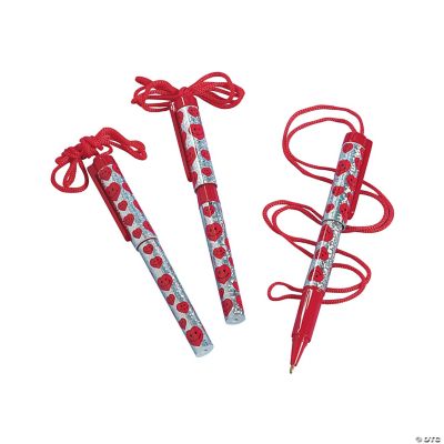 Valentine Pen On A Rope