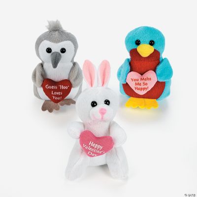 Plush Woodland Characters Valentine Assortment