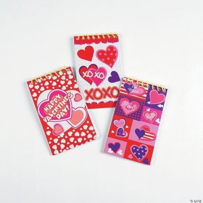 Valentine Spiral Notepads