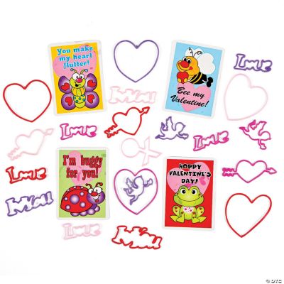 12 Valentine Cards With Fun Bands