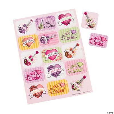 “Love Rocks!” Stickers