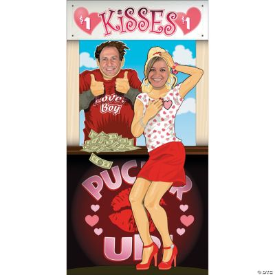 Kissing Booth Photo Door Banner