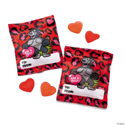 Wild Valentine Exchange Gummy Candy Fun Packs
