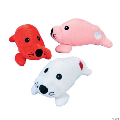 Plush Valentine Seals