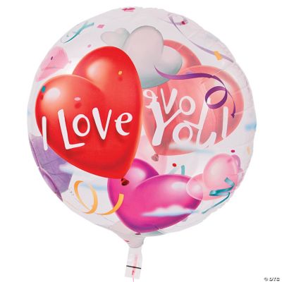 “I Love You” Latex Balloon