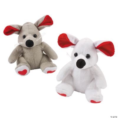Plush Valentine Mice