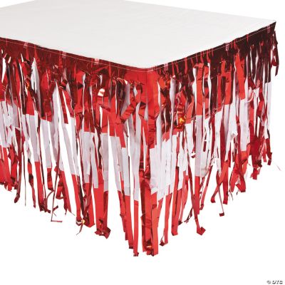 Valentine Fringe Table Skirt