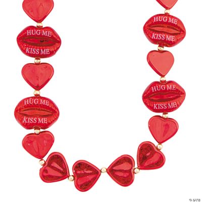 Hearts & Lips Valentine Beads