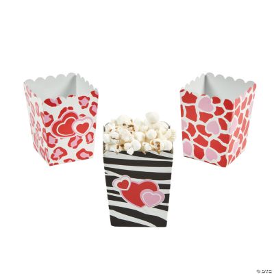 Mini Valentine Popcorn Boxes
