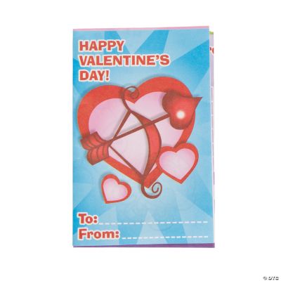 Valentine Fold-Up Activity Books