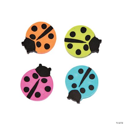 Ladybug Erasers