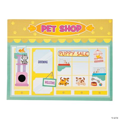 Make-A-Pet Shop Sticker Scenes