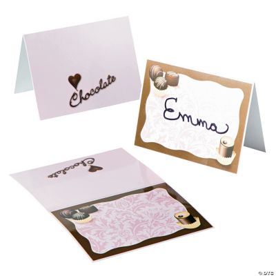 Chocolate Truffle Place Cards