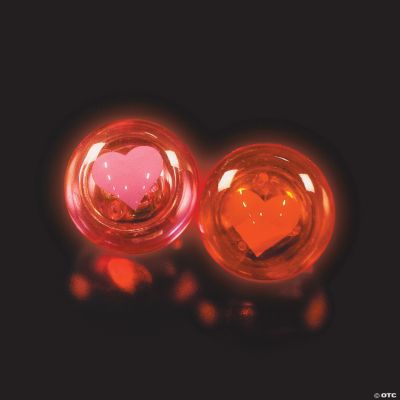 Valentine Flashing Bouncing Balls