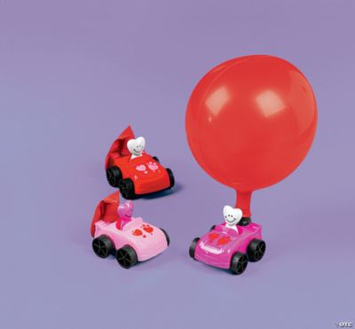 Smile Face Heart Balloon Racers