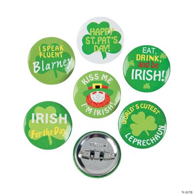 Mini Shamrock Buttons