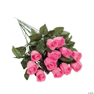 Pink Rosebuds With Dew Drops