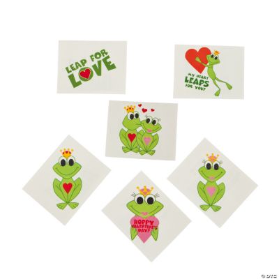 Hoppy Valentine's Day! Frog Tattoos