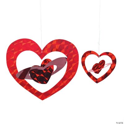 Sparkling Laser Hearts