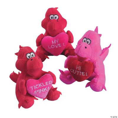 Plush Valentine Dragons