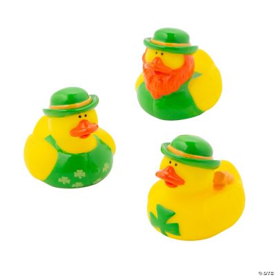 12 St. Patrick’s Day Rubber Duckies