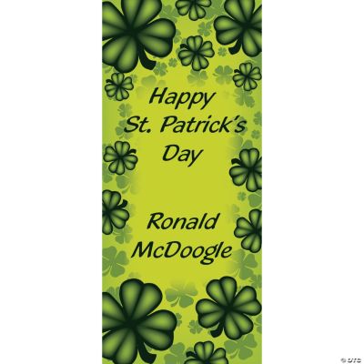Personalized St. Patrick’s Day Door Cover