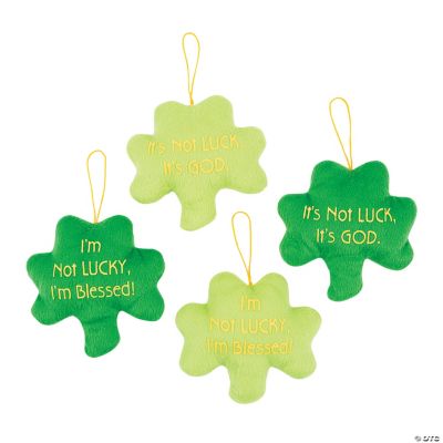 Plush Religious Shamrocks