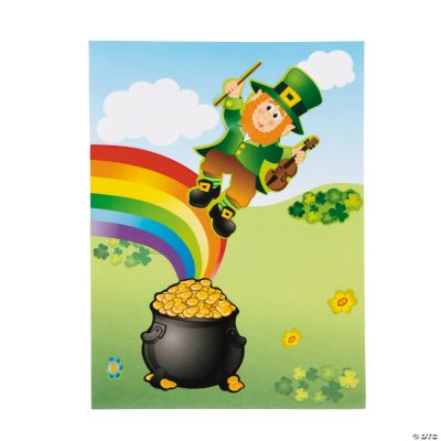 Make-A-Pot Of Gold Sticker Scenes