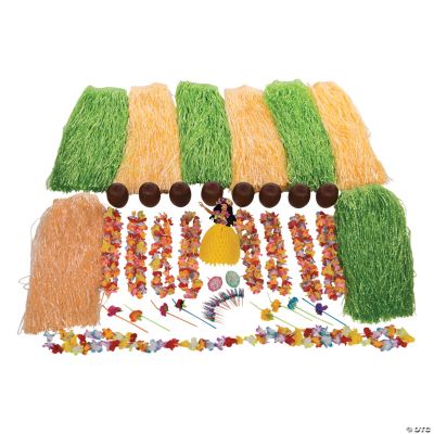 Deluxe Hula Party Kit For 12