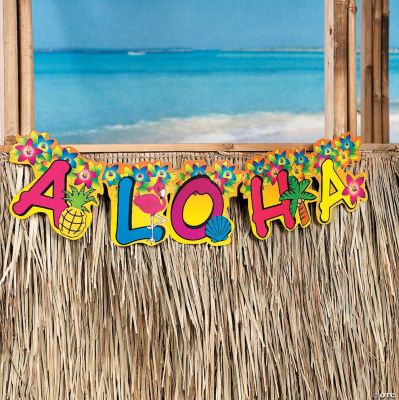 "Aloha" Jointed Banner