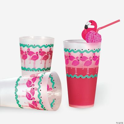 Plastic Flamingo Tumblers