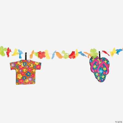 Tropical Flower Garland Oriental Trading Discontinued