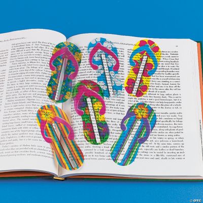 Flip Flop Ruler Bookmarks