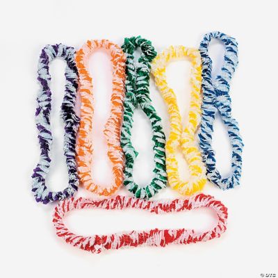 Two-Tone White Leis