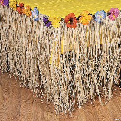Hibiscus Table Skirt