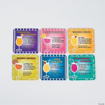 Tropical Adult Drink Coasters