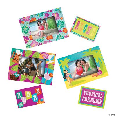 Tropical Photo Frame Magnets