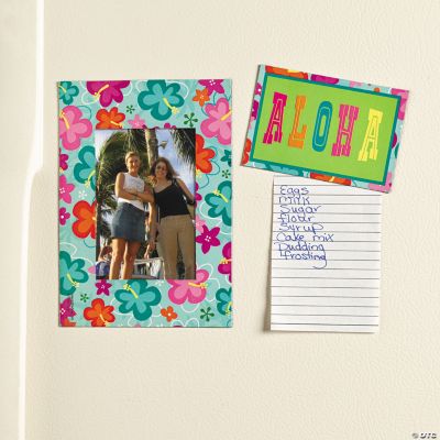 Tropical Photo Frame Magnets