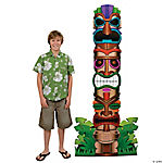 70 Tiki Totem Pole Cardboard Cutout Stand-Up