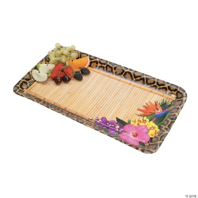 Paradise Safari Disposable Tray Set