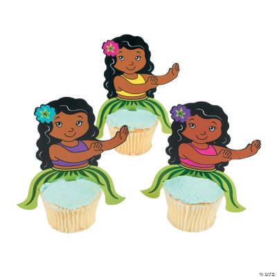 Paradise Safari Character Cupcake Picks