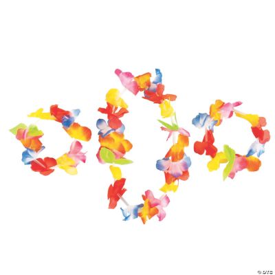 Bright Ruffle Petal Lei Accessories