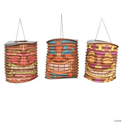 Tiki Party Hanging Lanterns