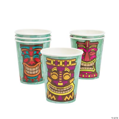 8 Tiki Cups